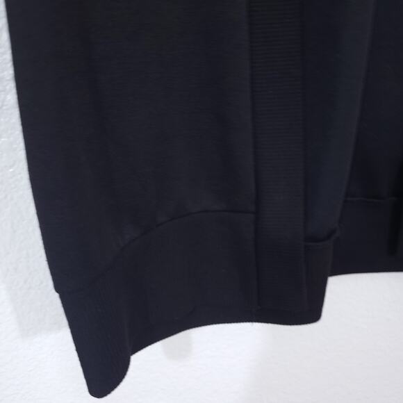 Item Eyes Cardigan Women Size Medium Black Sweater Open Front - Picture 6 of 10